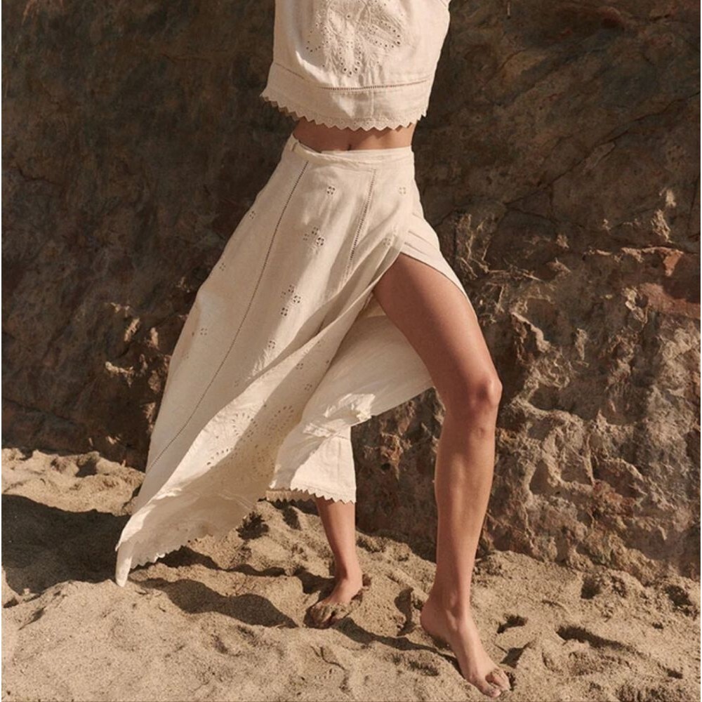 🍒NWT🍒 SPELL PFEIFFER WRAP SKIRT M
